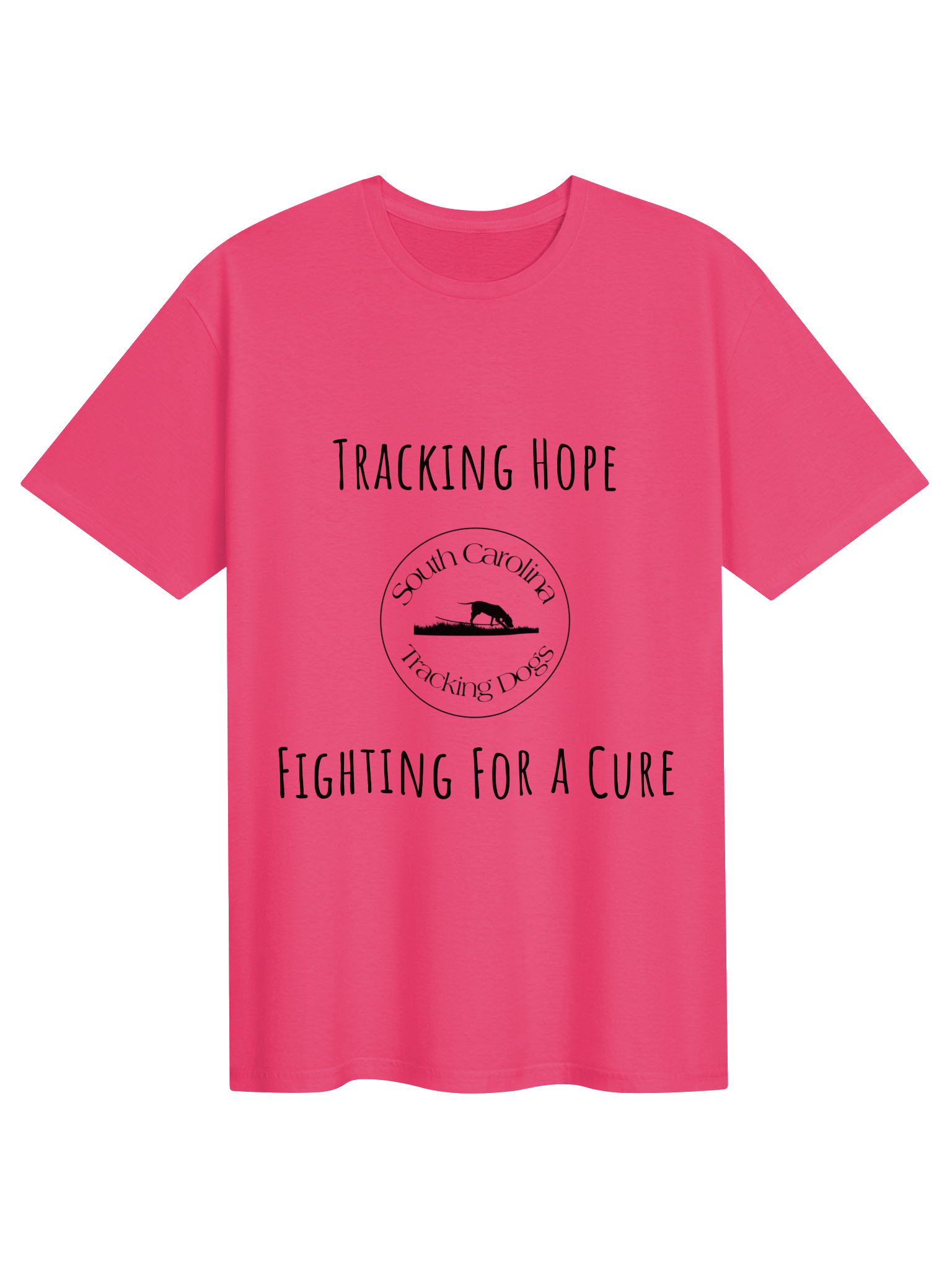 Tracking Hope shirt — front