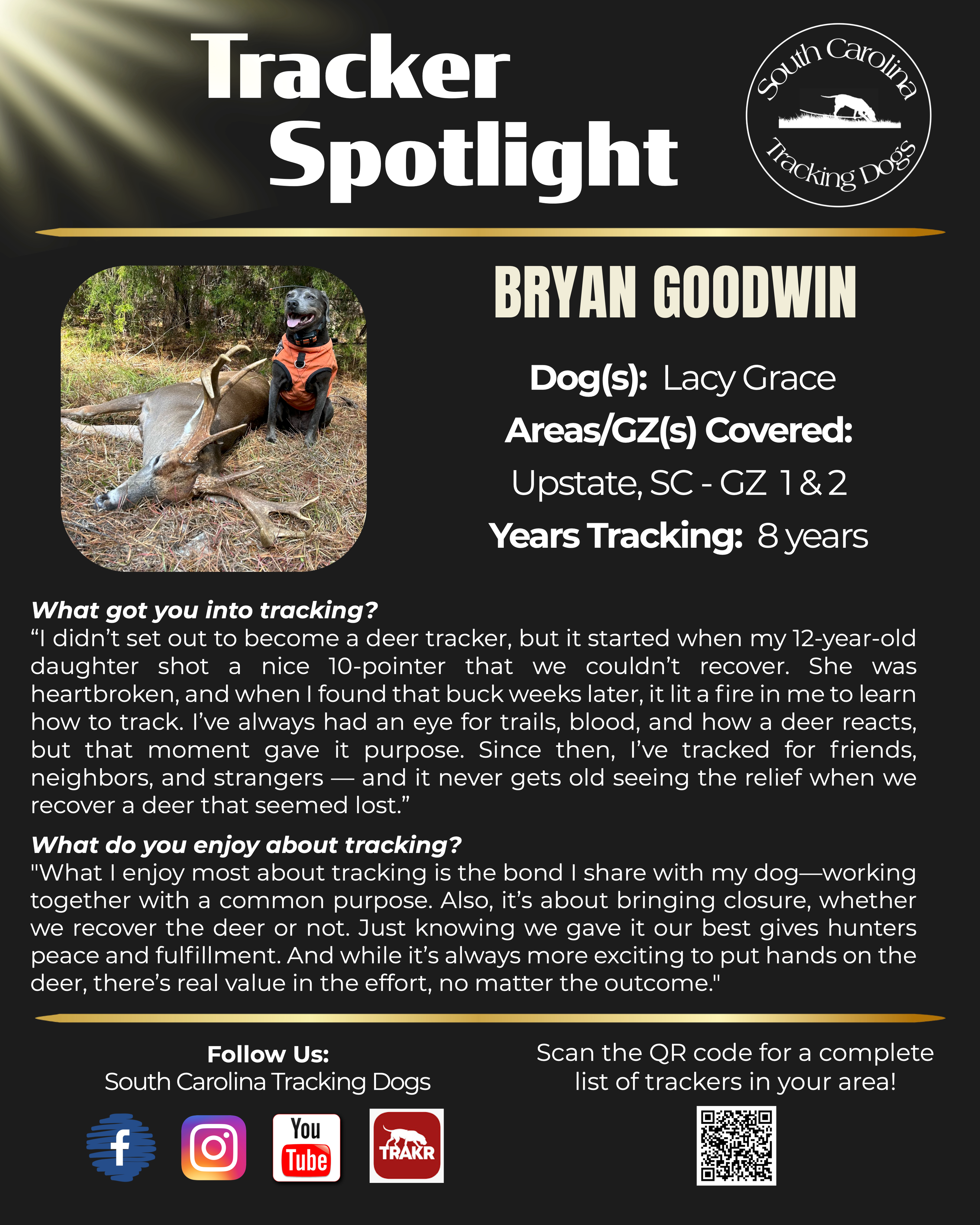 Tracker Spotlight — Bryan Goodwin