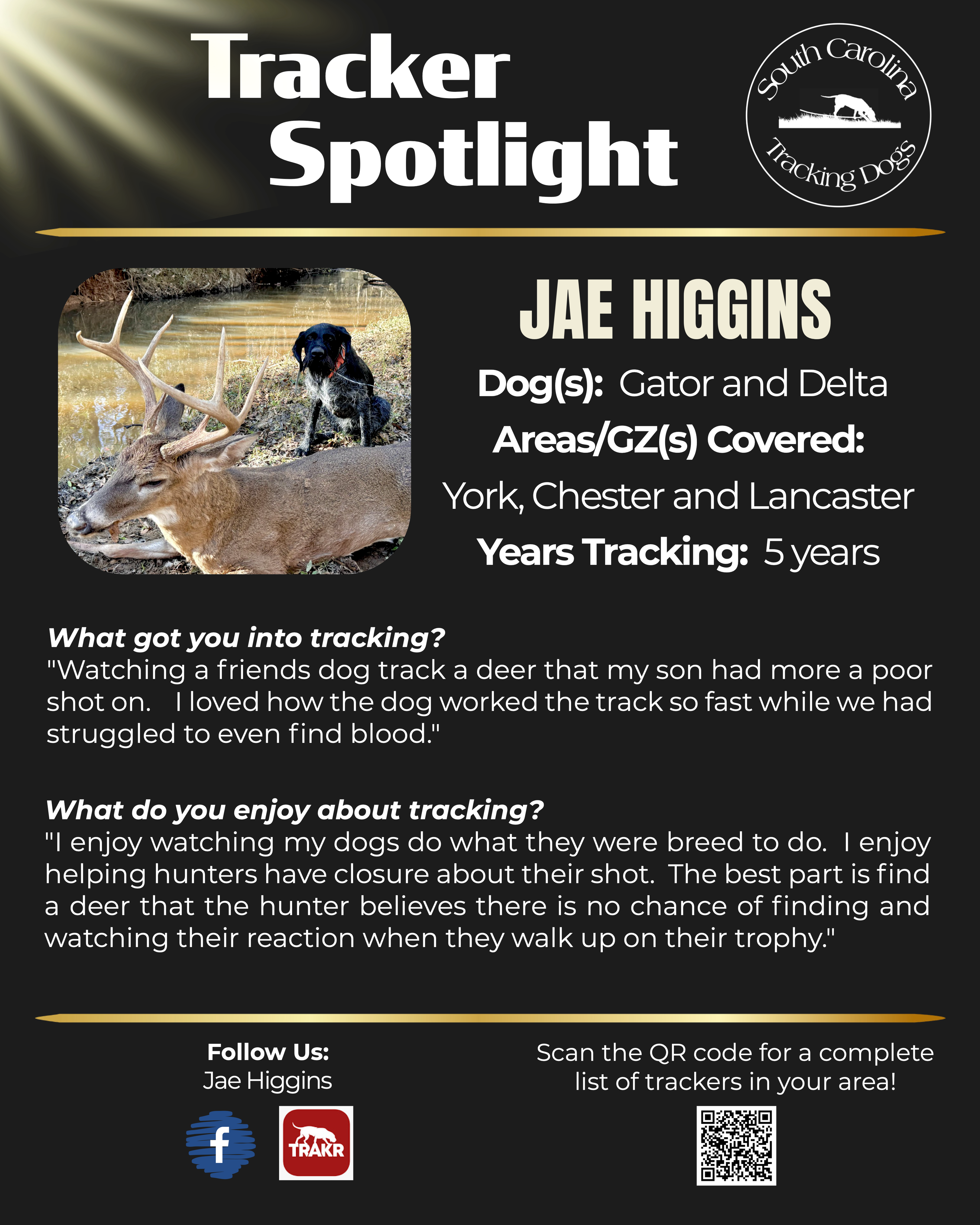 Tracker Spotlight — Jae Higgins