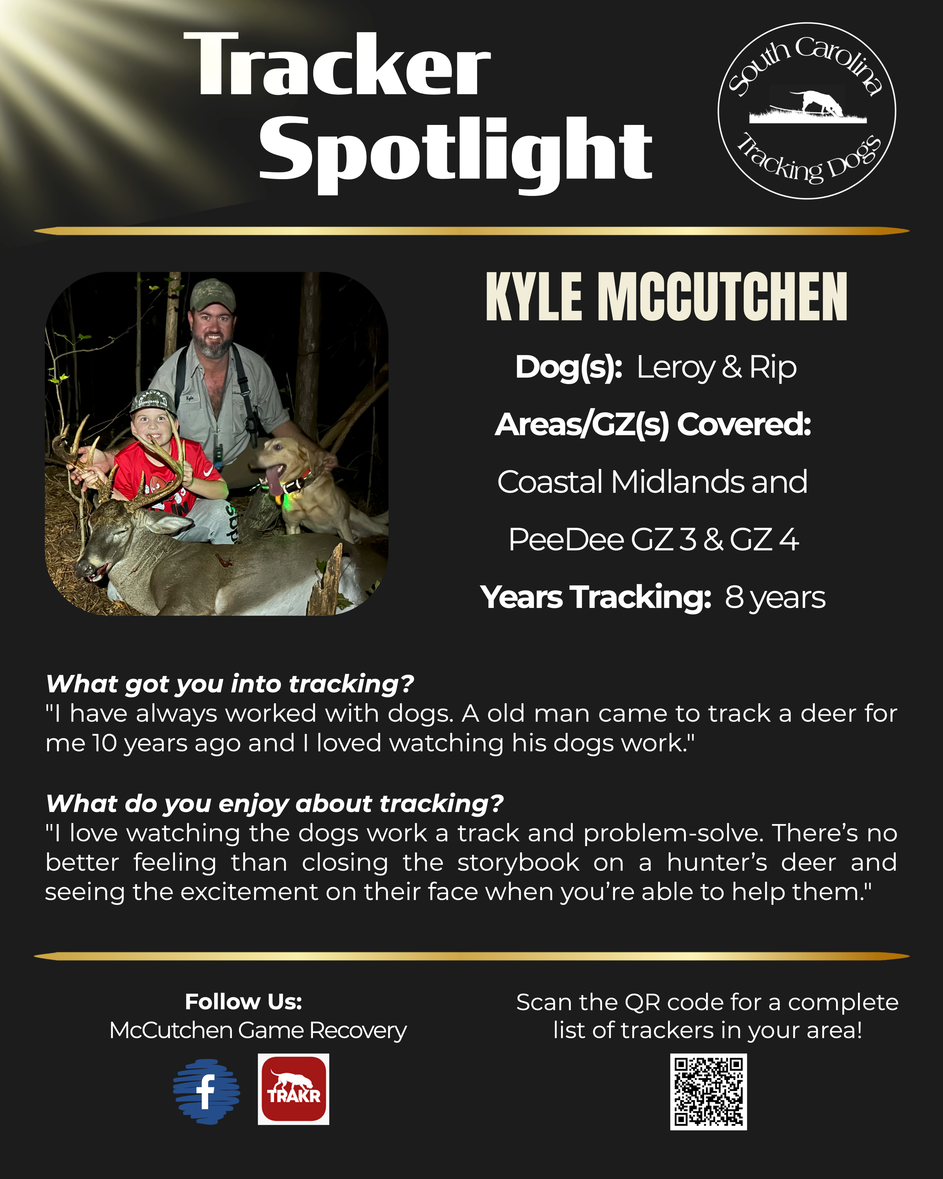 Tracker Spotlight — Kyle McCutchen