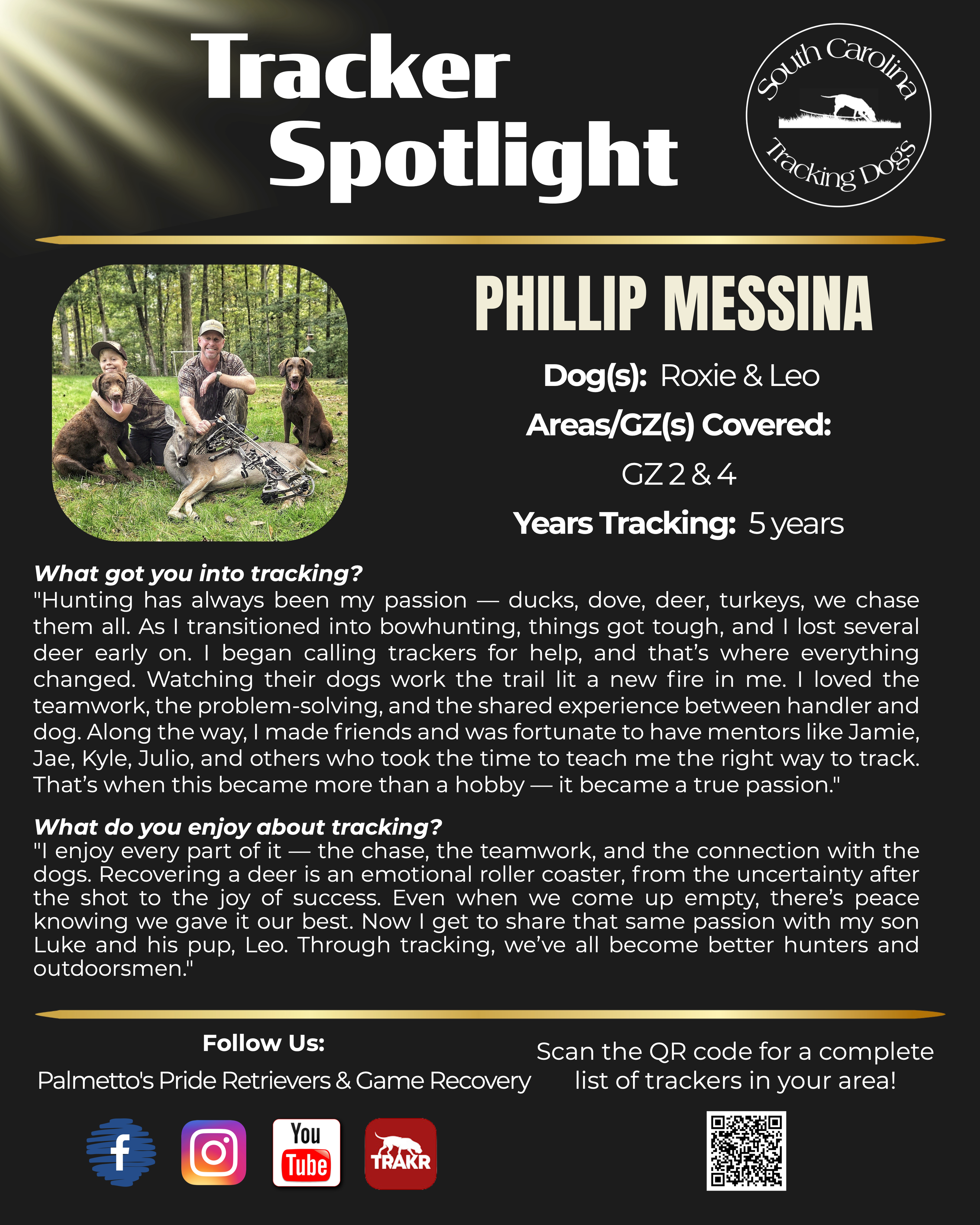 Tracker Spotlight — Phillip Messina