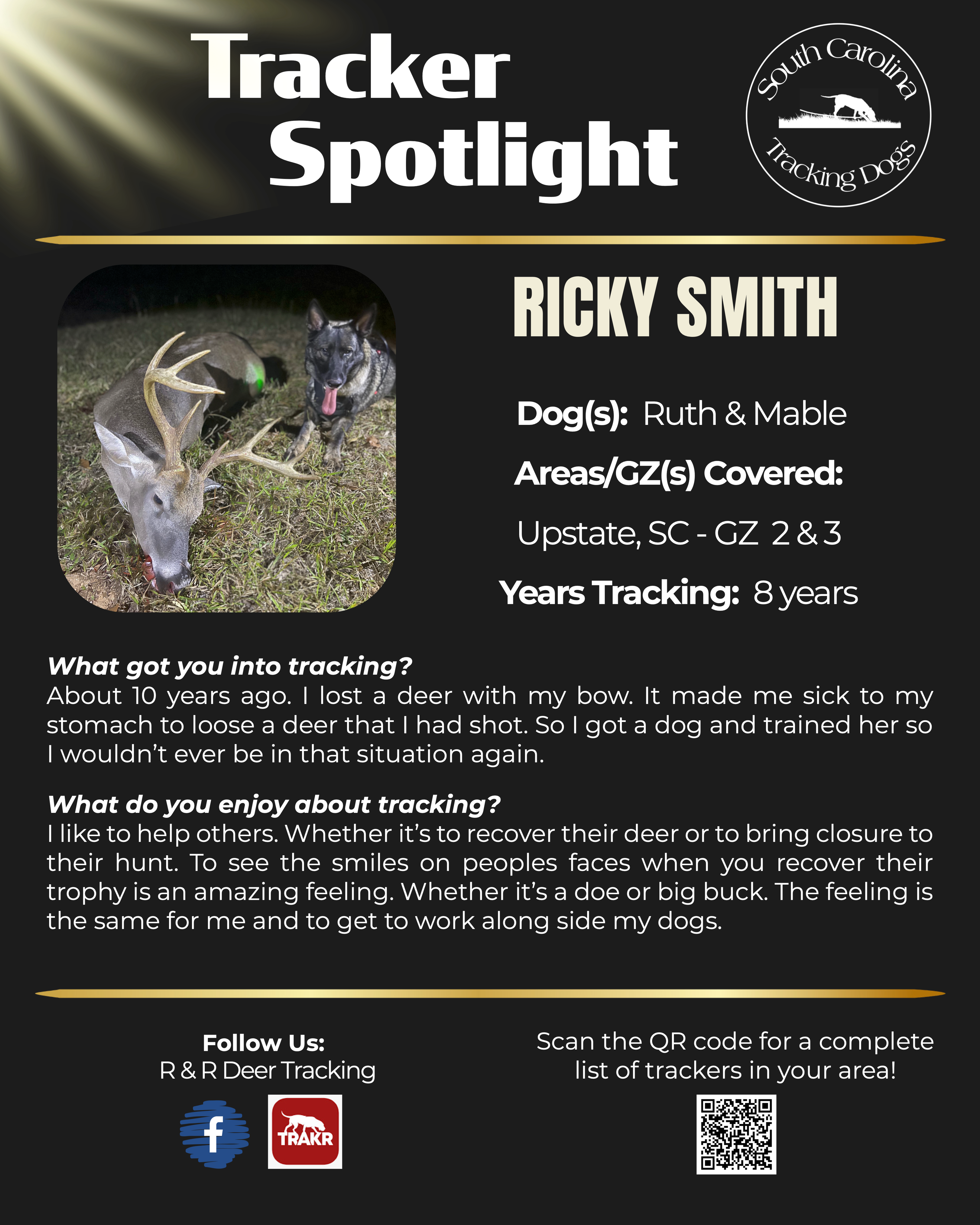 Tracker Spotlight — Ricky Smith