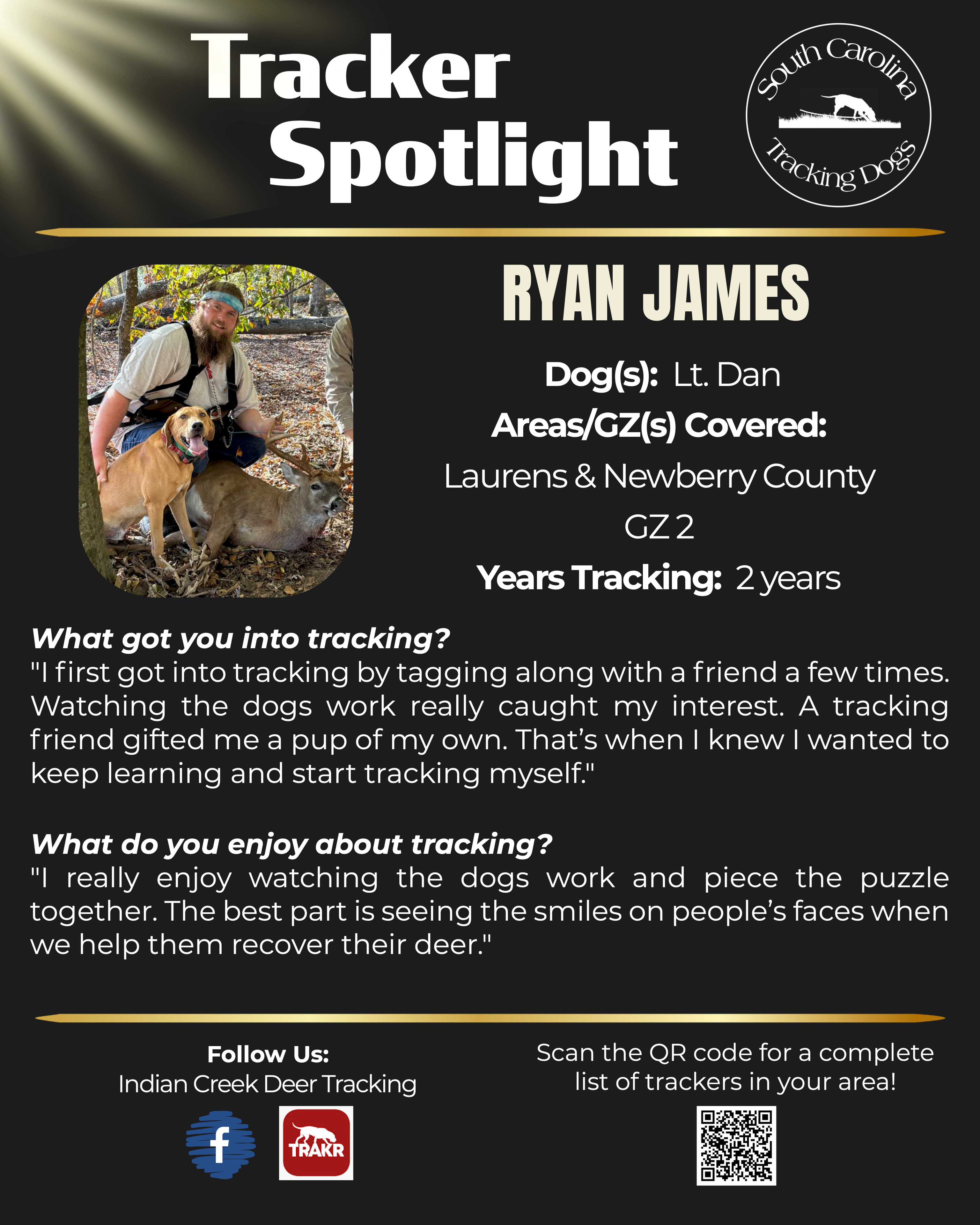 Tracker Spotlight — Ryan James